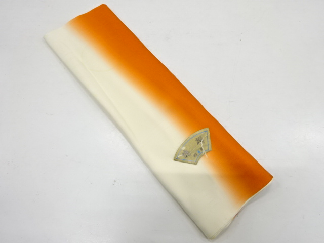 JAPANESE KIMONO / ANTIQUE CLOTH FOR HAKKAKE / SILK / BOKASHI